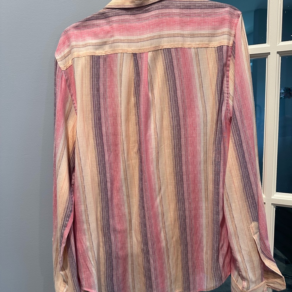 Paisley & Gray Multicolor Striped Casual Button Down Shirt